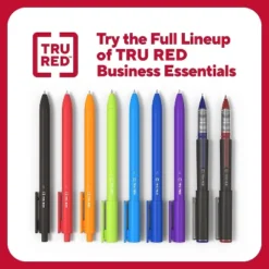 TRU RED Quick Dry Gel Pens Fine Point 0.5mm Blk Dozen TR54471 17 TRU RED Quick Dry Gel Pens Fine Point 0.5mm Blk Dozen TR54471 -Office Product Store GUEST 7441a4b1 4fd6 4677 a9a2 80336ceabda8 1