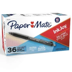 Paper Mate InkJoy 300 RT Retractable Ballpoint Pen 1mm Black 36/Box 1951378 -Office Product Store GUEST 7604d658 d9e1 4cee 8327 dba254799209