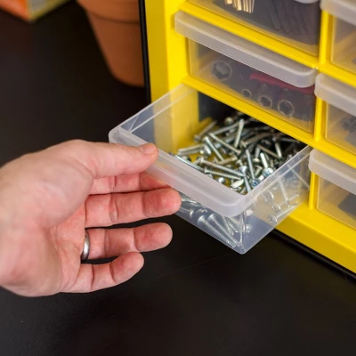 IRIS Drawer Parts Cabinet Black/Yellow 8 IRIS Drawer Parts Cabinet Black/Yellow - Image 6