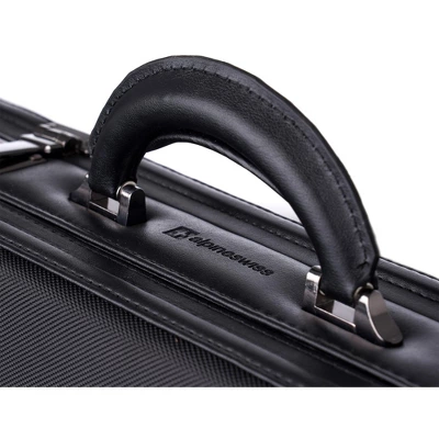 Alpine Swiss Expandable Attache Case Dual Combination Lock Hard Side Briefcase 6 Alpine Swiss Expandable Attache Case Dual Combination Lock Hard Side Briefcase - Image 4