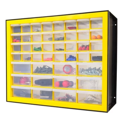 IRIS Drawer Parts Cabinet Black/Yellow 5 IRIS Drawer Parts Cabinet Black/Yellow - Image 3