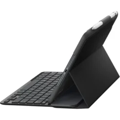 Logitech SLIM FOLIO Keyboard/Cover Case (Folio) Apple Pencil, IPad (2018), IPad (2017) - Black