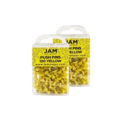 JAM Paper Colored Pushpins Red Push Pins 2 Packs Of 100 2242955A -Office Product Store GUEST 84129916 a641 4179 a26c f401ad492bfe