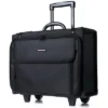 Alpine Swiss Rolling 17” Laptop Briefcase Hard Side Catalog Case On Wheels