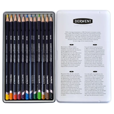 Studio Colored Pencils Multicolor - Derwent 12ct 4 Studio Colored Pencils Multicolor - Derwent 12ct - Image 2