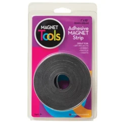 3 Rolls 1" X 10ft Magnet Strips With Adhesive - Dowling Magnets