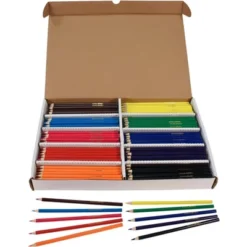 School Smart Colored Pencils, Assorted Colors, Set Of 250 -Office Product Store GUEST 945381e3 190d 4229 a95e f70b9c23b635