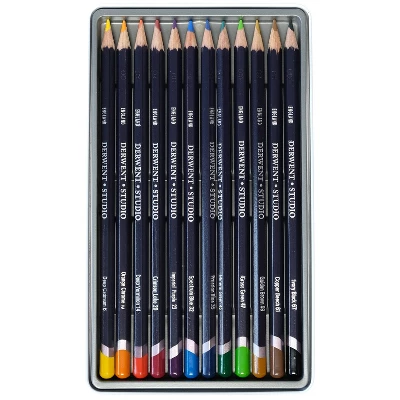 Studio Colored Pencils Multicolor - Derwent 12ct 5 Studio Colored Pencils Multicolor - Derwent 12ct - Image 3