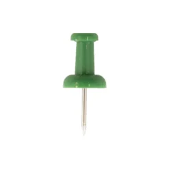 JAM Paper Colored Pushpins Green Push Pins 2 Packs Of 100 (2242954A) -Office Product Store GUEST a12f4413 d30a 481b a3c8 da831d6b403c