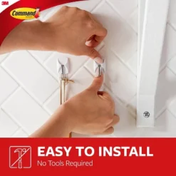 Command General Purpose Hooks Small Holds 1lb White 9 Hooks & 12 Strips/Pack 170679ES -Office Product Store GUEST a4376b9d f56e 4500 903f 09f71dfc2218