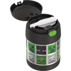 Thermos Minecraft 10oz FUNtainer Food Jar With Spoon - Black -Office Product Store GUEST a5fb4411 9697 4e5a aadf dd309a1547d2