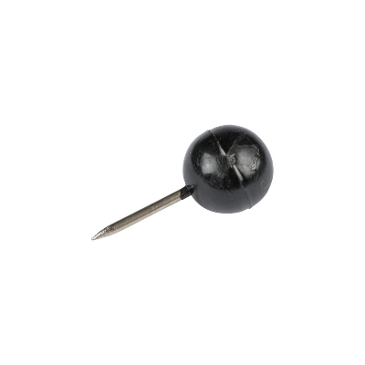 JAM PAPER Round Head Push Pins Black 100/Pack (346RTBL) 4 JAM PAPER Round Head Push Pins Black 100/Pack (346RTBL) - Image 2