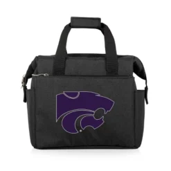 NCAA Kansas State Wildcats On The Go Lunch Cooler - Black