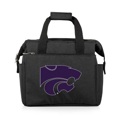 NCAA Kansas State Wildcats On The Go Lunch Cooler - Black 3 NCAA Kansas State Wildcats On The Go Lunch Cooler - Black