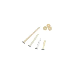 Officemate Roundhead Fastener 1-1/2" Shank 7/16" Head Brass Plated 99816