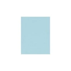 LUX Colored Paper 28 Lbs. 8.5" X 11" Pastel Blue 500 Sheets/Pack (81211-P-64-500)