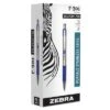 Zebra F-301 Ballpoint Retractable Pen Blue Ink Fine 27120