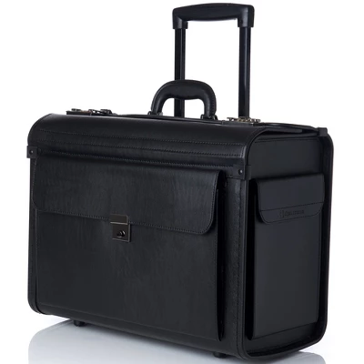 Alpine Swiss Rolling 17" Laptop Briefcase On Wheels Attache Lawyers Case Legal Size 13 Alpine Swiss Rolling 17" Laptop Briefcase On Wheels Attache Lawyers Case Legal Size - Image 11