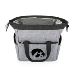 NCAA Iowa Hawkeyes On The Go Lunch Cooler - Gray