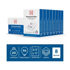 TRU RED 8.5x11 Color Printer Paper 20 Lbs. 96 Brightness TR56964