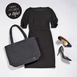 Fit & Fresh Metro Quilted Tote With Lunch Compartment -Office Product Store GUEST b98fdaee 6fa5 4f74 841b c09d8f4f4b50