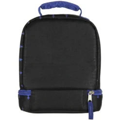 Harry Potter Crest Lunch Box - Gryffindor, Slytherin, Ravenclaw, Hufflepuff Insulated Dual Compartment Tote Bag