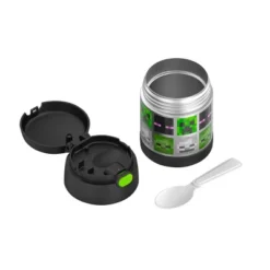Thermos Minecraft 10oz FUNtainer Food Jar With Spoon - Black -Office Product Store GUEST c03353d0 939b 4e21 958d bf89855b2c60