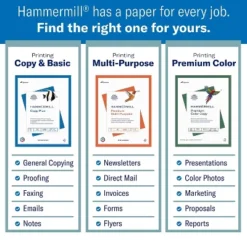 Hammermill Copy Paper 100 Brightness 28lb 8 1/2 X 11 Photo White 500/Ream 102467 11 Hammermill Copy Paper 100 Brightness 28lb 8 1/2 X 11 Photo White 500/Ream 102467 -Office Product Store GUEST c5457b5d 116c 498e bfde f36cb7e3249d 1