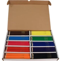 School Smart Colored Pencils, Assorted Colors, Set Of 250 -Office Product Store GUEST cd27155c 9eea 460f a721 e1d5c54e6108