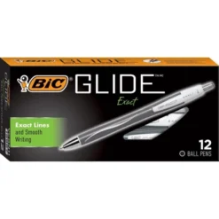 BIC Atlantis Exact Retractable Ballpoint Pen Black Ink .7mm Fine Dozen VCGN11BK -Office Product Store GUEST cd81bcc5 59b1 4923 b734 1fffede97999