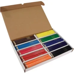 School Smart Colored Pencils, Assorted Colors, Set Of 250 -Office Product Store GUEST ced70592 80c8 49c4 b563 acde377ac42a