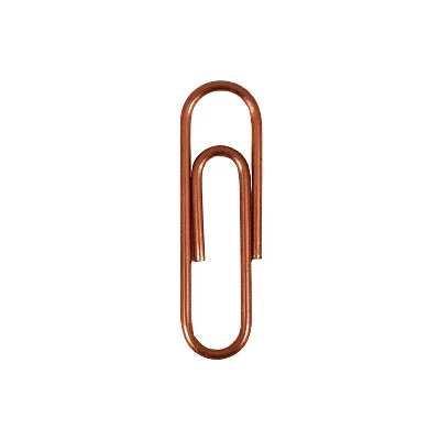 JAM Paper Colored Standard Paper Clips Small 1 Inch Rose Gold Paperclips 21832057B 4 JAM Paper Colored Standard Paper Clips Small 1 Inch Rose Gold Paperclips 21832057B - Image 2