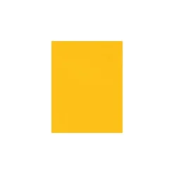 LUX 100 Lb. Cardstock Paper 8.5" X 11" Sunflower Yellow 1000 Sheets/Pack (81211-C-84-1000)