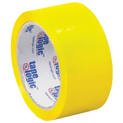Tape Logic Colored Carton Sealing Heavy Duty Packing Tape 2" X 55 Yds. Yellow 36/Carton (T90122Y) 3 Tape Logic Colored Carton Sealing Heavy Duty Packing Tape 2" X 55 Yds. Yellow 36/Carton (T90122Y)