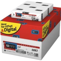 NCR Xeroform Carbonless Paper 20 Lb. 8.5 X 11 Inch 5000/Carton Blue 5883