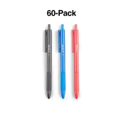 TRU RED Ballpoint Gripped Retractable Pens Med Point 1.0mm Blue/Black/Red TR59163 -Office Product Store GUEST db3df684 ab7e 471f 9cd0 049aeb6ebe96