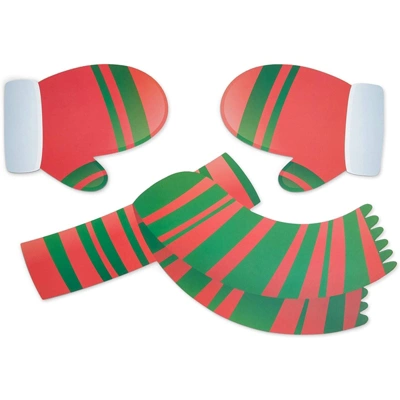 Okuna Outpost 15-Pack Build Your Own Snowman Refrigerator Magnets For Holiday Décor (Assorted Sizes) 3 Okuna Outpost 15-Pack Build Your Own Snowman Refrigerator Magnets For Holiday Décor (Assorted Sizes)