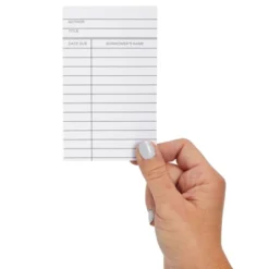 Best Paper Greetings 500 Pack Blank Library Cards For School Book Checkouts, CDs, DVDs, Vinyl Records, Classroom Supplies, White, 3 X 5 In 11 Best Paper Greetings 500 Pack Blank Library Cards For School Book Checkouts, CDs, DVDs, Vinyl Records, Classroom Supplies, White, 3 X 5 In -Office Product Store GUEST ddd6c4fa 2778 42b9 998b 8803591a1cb5