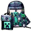Bioworld Minecraft Creeper 5 Piece 16 Inch Backpack Set -Office Product Store GUEST e0136c9d 2bd5 4585 ae48 da10c1d3b824