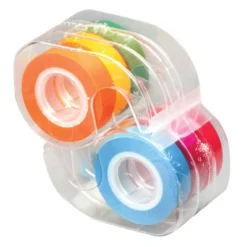 6pk Removable Highlighter Tape Fluorescent Colors - Lee Products