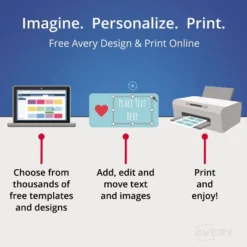 Avery Postcards Color Laser Printing 4 X 6 Uncoated White 2 Cards/Sheet 80/Box 5889 -Office Product Store GUEST ea240b92 904c 4f5c abb5 9c1eafd8c9ab