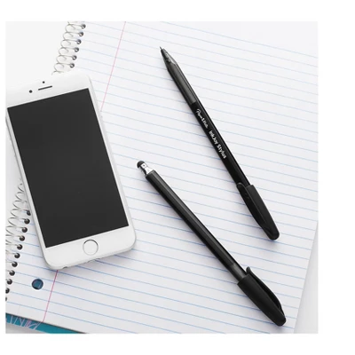 Paper Mate InkJoy Stylus Ballpoint Pen Medium Point Black Ink Dozen (1951348) 6 Paper Mate InkJoy Stylus Ballpoint Pen Medium Point Black Ink Dozen (1951348) - Image 4