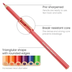 Arteza Colored Pencils, Triangle-Shaped, Assorted Colors, Set For Adults Artists - 48 Pack 8 Arteza Colored Pencils, Triangle-Shaped, Assorted Colors, Set For Adults Artists - 48 Pack -Office Product Store GUEST ed52c771 7caa 4aa0 8c15 1f7f41cde0e4