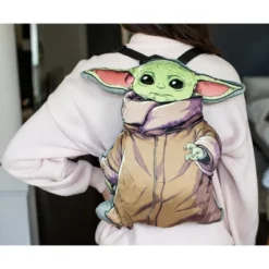 Fast Forward Star Wars: The Mandalorian The Child Plush Backpack For Kids | 16 Inches -Office Product Store GUEST f1ae2e7a 6d72 4fd8 8afa 4db9a9c80731