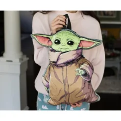 Fast Forward Star Wars: The Mandalorian The Child Plush Backpack For Kids | 16 Inches