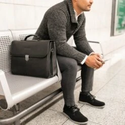 Alpine Swiss Business Portfolio Genuine Leather Briefcase Flap-Over Locking Case 18 Alpine Swiss Business Portfolio Genuine Leather Briefcase Flap-Over Locking Case -Office Product Store GUEST f7c98016 c8ed 4369 a1e1 7bb9cd4e7580