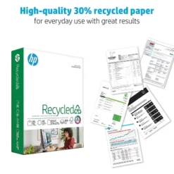 HP Office Recycled Paper 92 Brightness 20lb 8-1/2 X 11 White 5000 Shts/Ctn 112100 10 HP Office Recycled Paper 92 Brightness 20lb 8-1/2 X 11 White 5000 Shts/Ctn 112100 -Office Product Store GUEST f958c3f8 da05 4c18 8bd9 5104359af039