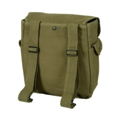 Stansport Duck Canvas Mussette Bag Olive Drab Green